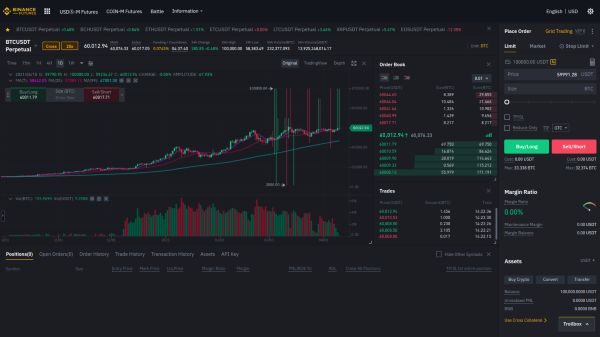 how to trade btc for eth on binance