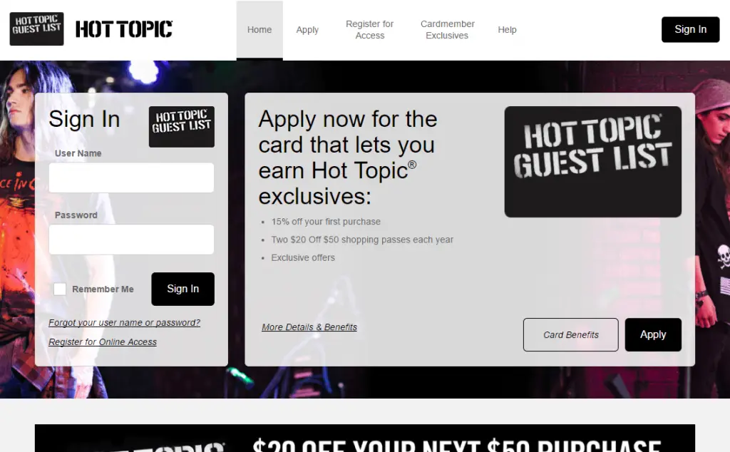 Hot Topic Guest List Card Review June 2022 Finder