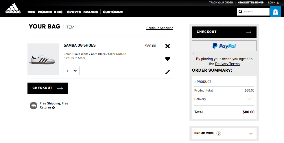 apple pay adidas discount