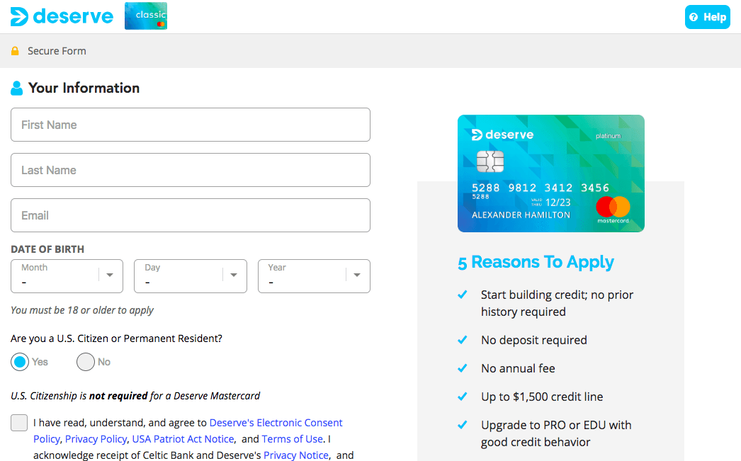 Deserve Credit Card App | Unique and customizable rewards – WBFL