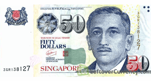 50 Singaporean dollar