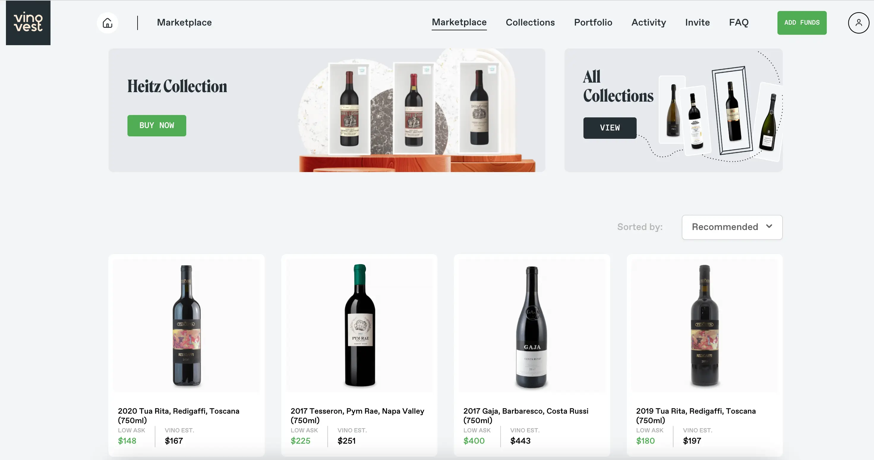 What Your Wine Portfolio Could Look Like at Vinovest
