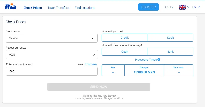 Declaration Form Ria How does Ria Money Transfer work? | Finder UK review
