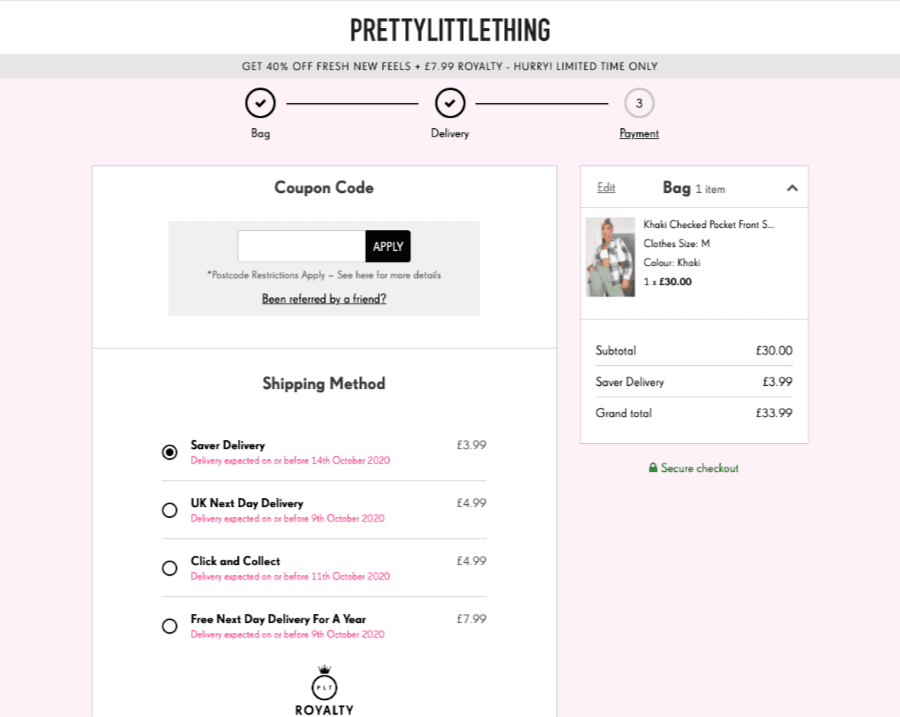PrettyLittleThing Discount Codes 40 Off In September 2023 Free 