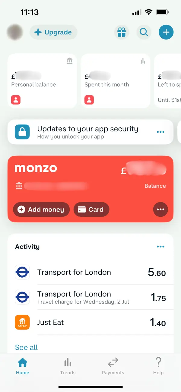 Monzo App Screen Examples Monzo review: Is it the best banking app for travellers?