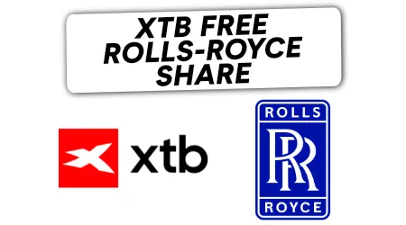 XTB free stock offer – Get a Rolls-Royce share
