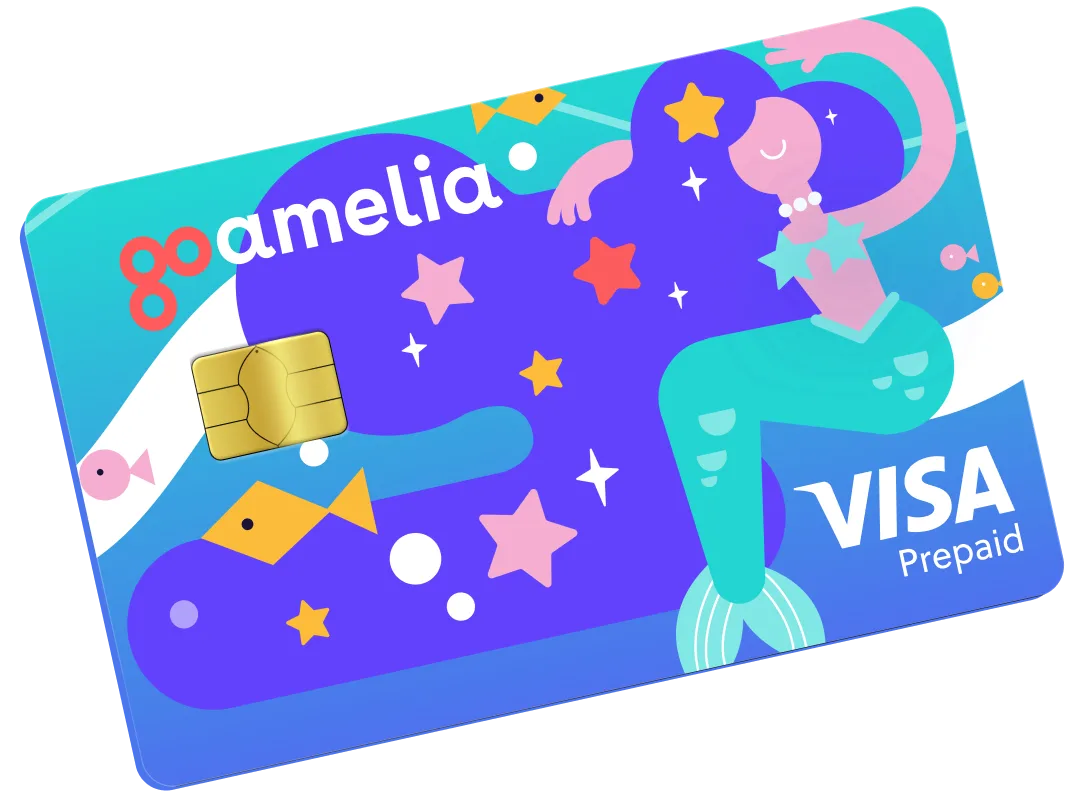 Girl with GoHenry card