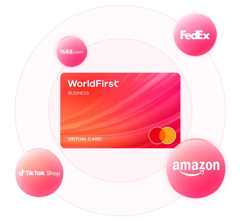 WorldFirst virtual card