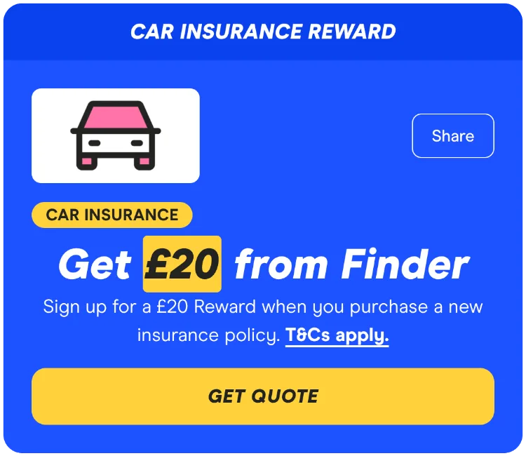 Finder Rewards Exclusive Sign Up Card