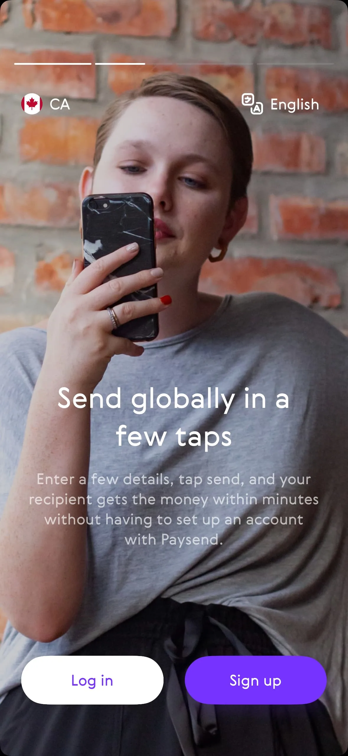 Image: Google Play Paysend Android app