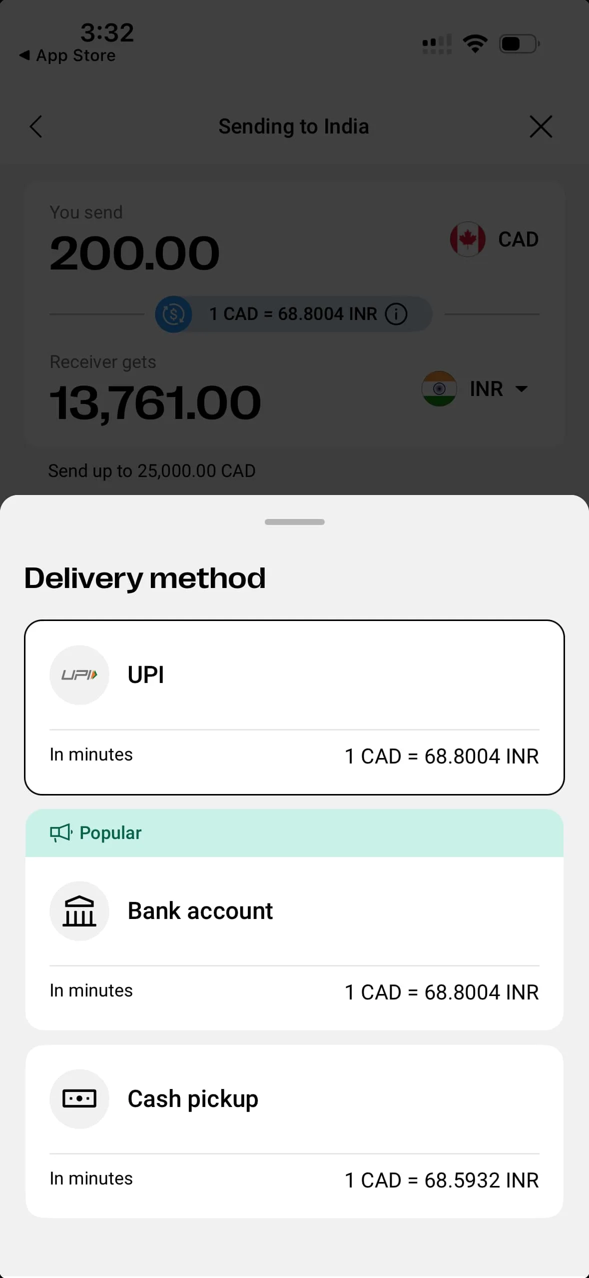Image: Google Play Western union android app
