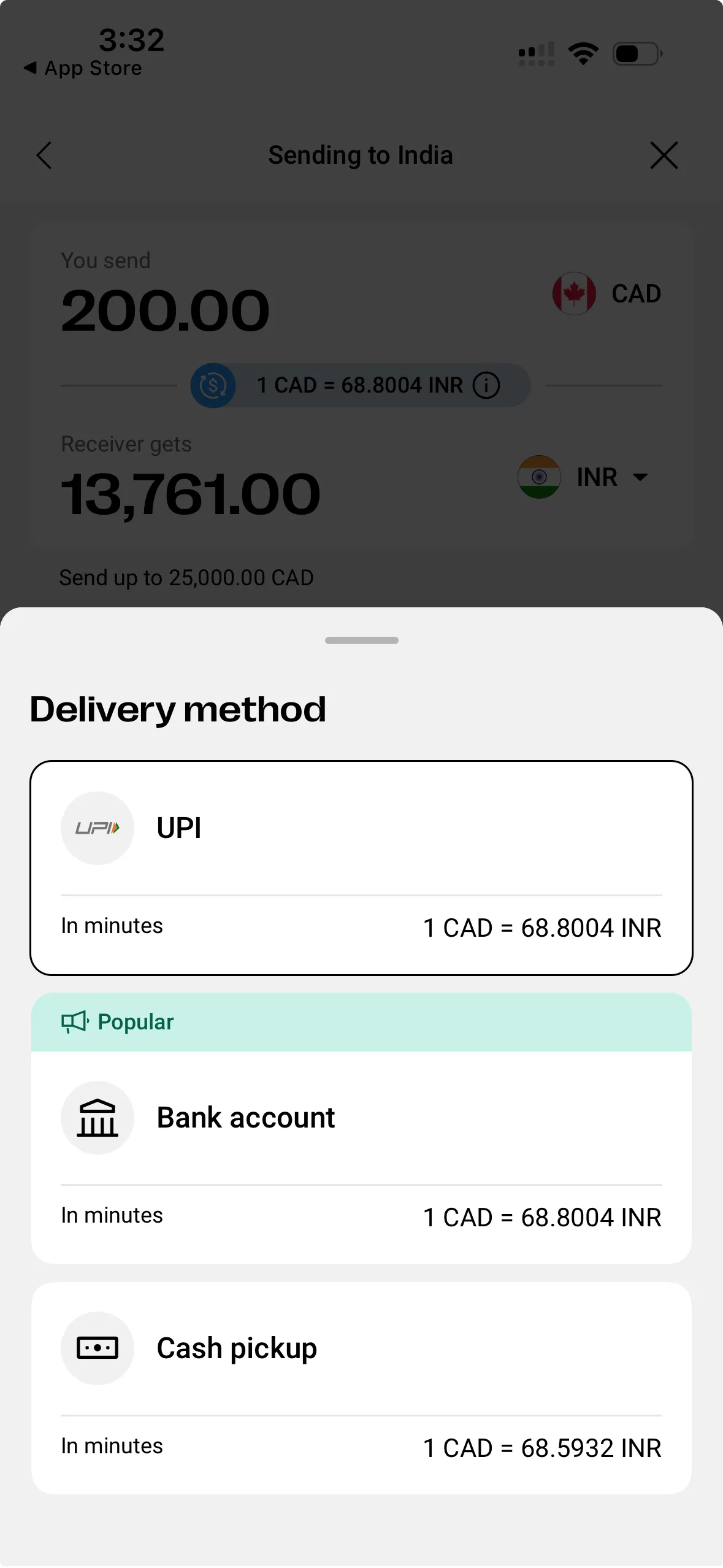 Western Union Screenshot 3