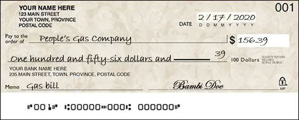 How To Write a Cheque in 6 Simple Steps | Finder Canada