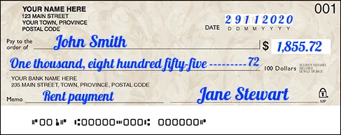 How to Write a Cheque in 6 simple steps | Finder Canada