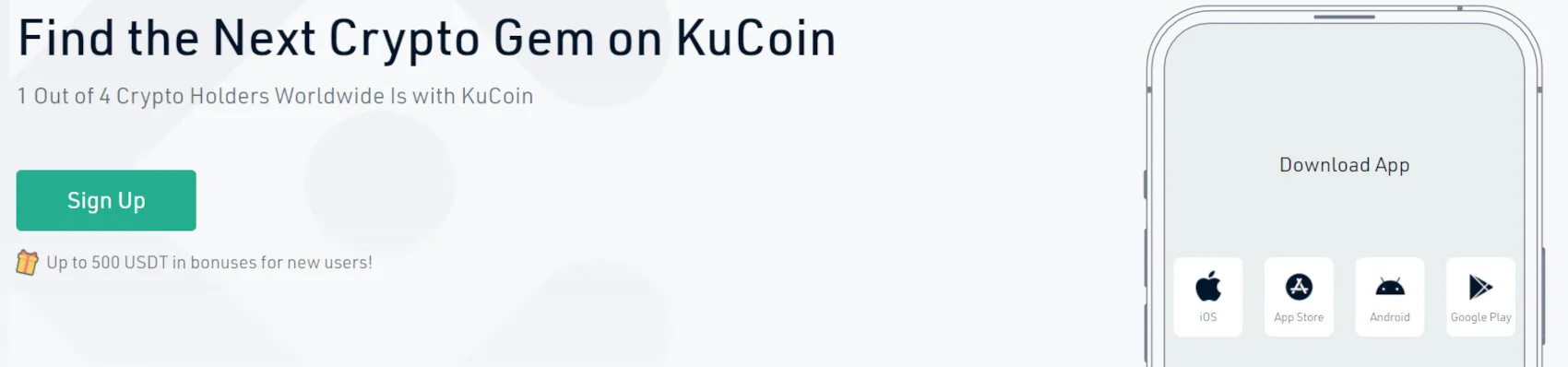 KuCoin welcome offer to new users
