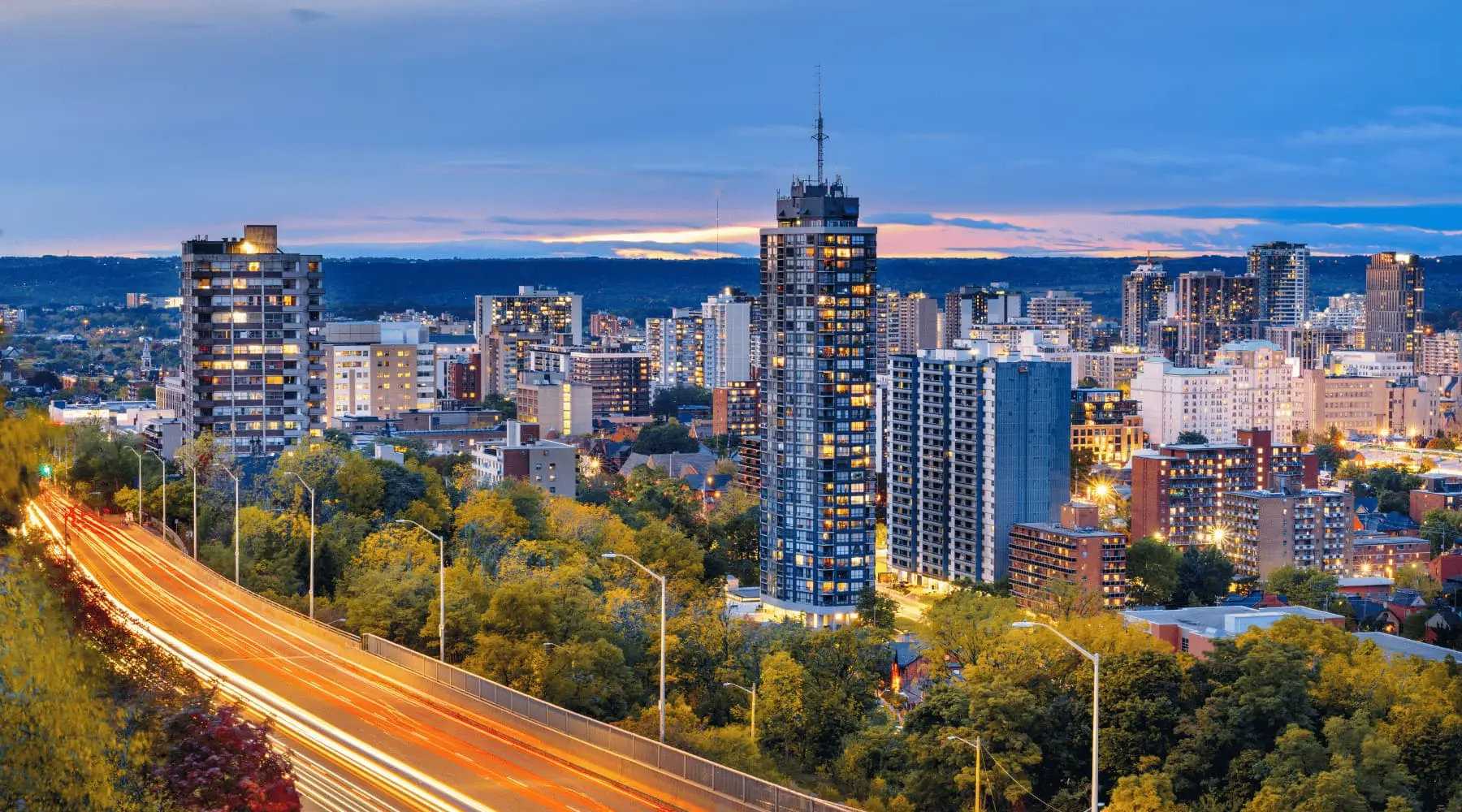 Hamilton skyline