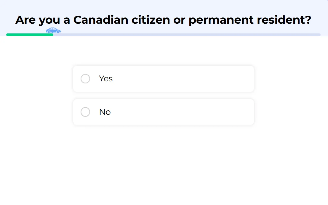CarsFast application step 3