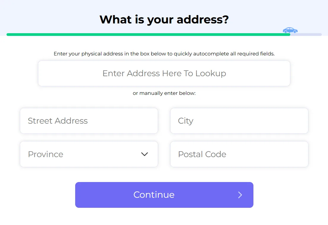 CarsFast application address
