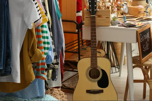 Picture of a garage sale