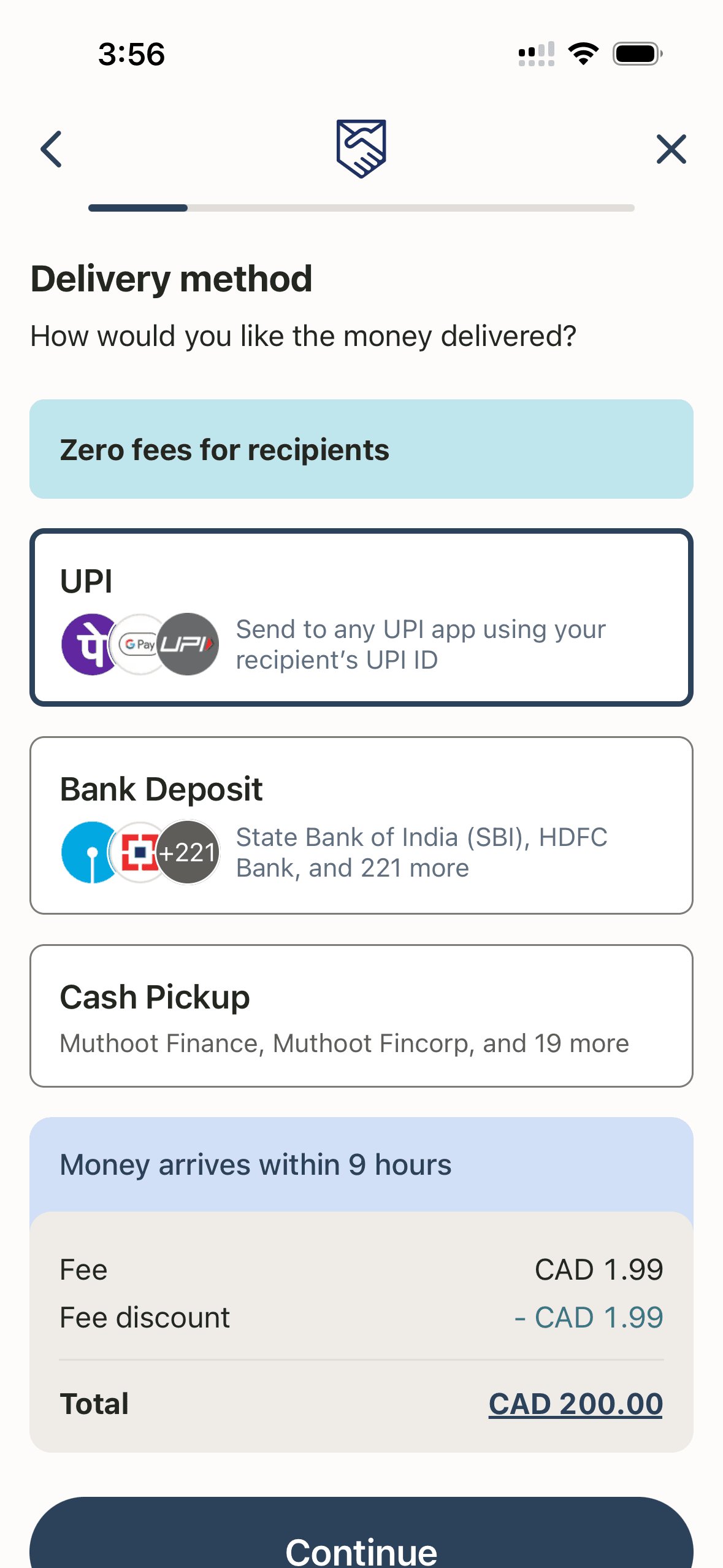 Remitly screenshot