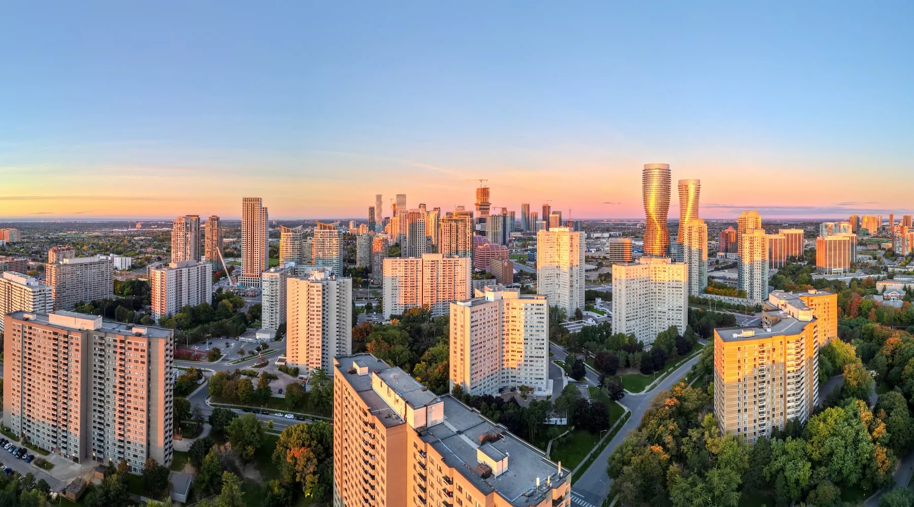 Mississauga skyline
