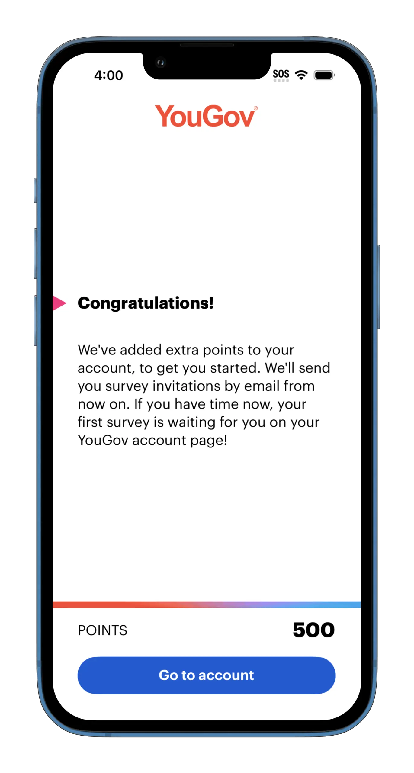 Yougov mobile app screenshot