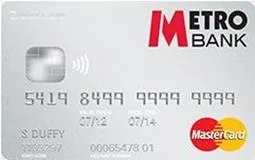 Metro Bank Personal Credit Card Mastercard