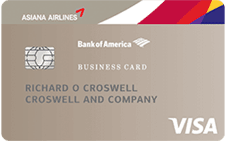 Asiana Visa® Business Card by Bank of America review