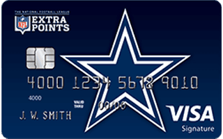 NFL Extra Points Dallas Cowboys credit card review