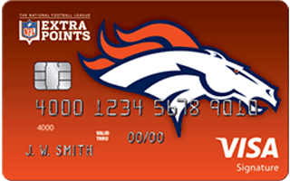NFL Extra Points Denver Broncos credit card review