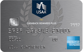 USAA® Cashback Rewards Plus American Express® Card logo
