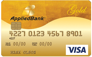 Applied Bank® Secured Visa® Gold Preferred® Credit Card logo