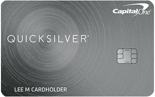 Capital One Quicksilver Cash Rewards Credit Card logo