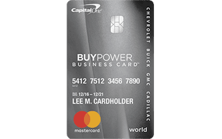 GM BuyPower Business Card from Capital One® review