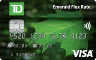 TD Emerald Flex Rate Visa Card Review