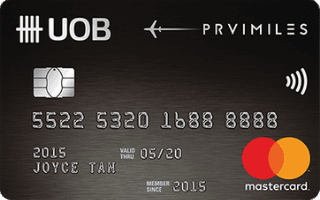 UOB PRVI Miles World Mastercard Review