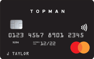 Topman credit card review