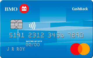 „BMO CashBack Mastercard“