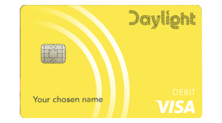 Daylight Visa prepaid card