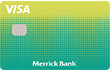 Merrick Bank Double Your Line® Secured Visa® Credit Card logo