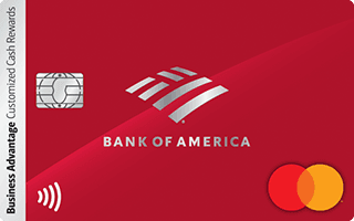 Bank of America® Business Advantage Customized Cash Rewards Mastercard® credit card logo