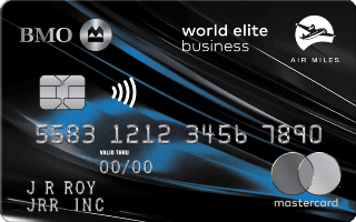 BMO AIR MILES World Elite Business Mastercard